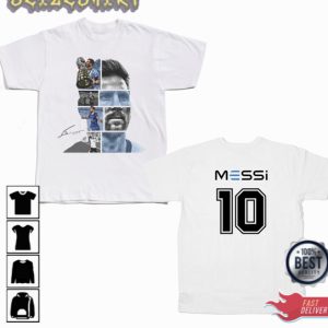 The Soccer Legend Messi 10 Champion World Cup Shirt