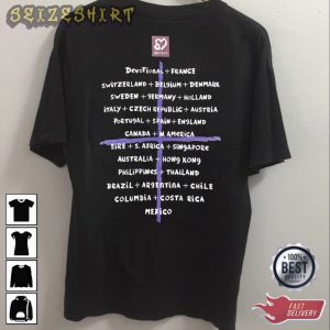 1993 Depeche Mode Faith Devotional World Tour Concert 90s T-Shirt (2)