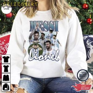 Lionel Messi Soccer Player Vintage Bootleg Shirt