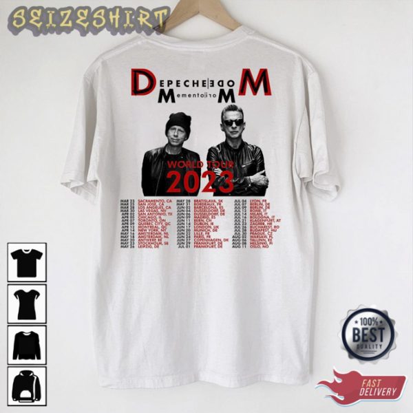2023 Depeche Mode Memento Mori World Tour Unisex T-shirt