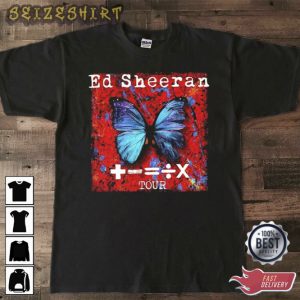 2023 Ed Sheeran Mathematics America Tour T-shirt Design