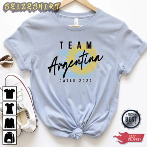 Argentina Team FIFIA World Cup 2022 Shirt Design