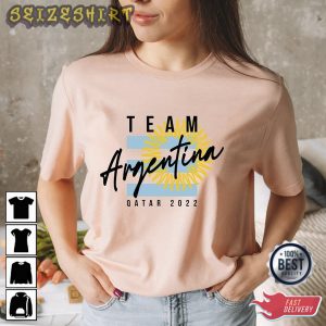 Argentina Team FIFIA World Cup 2022 Shirt Design