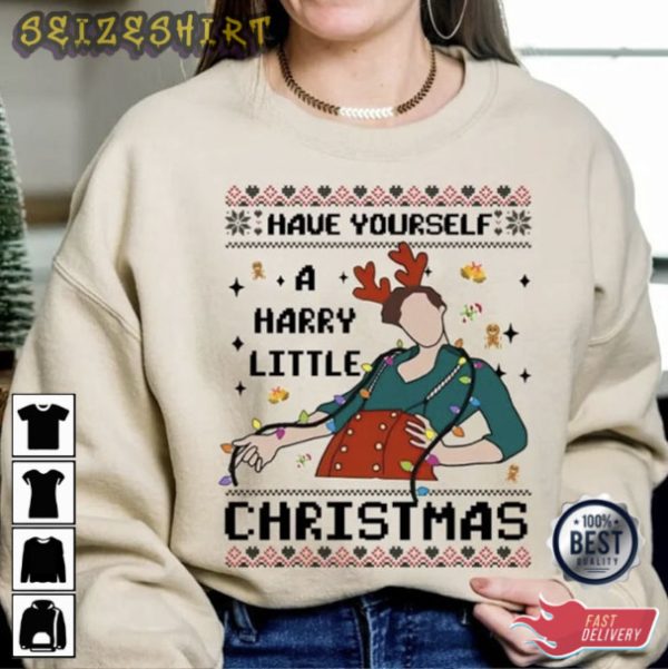 Harry Styles Christmas Concert Tour Graphic Tee