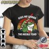 Kiss Me Under The Mistletoe Vintage Toad Shirt