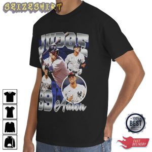 Vintage Aaron Judge Yankees Baseball T-shirt
