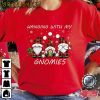 Hanging With My Gnomies Christmas Graphic Tee