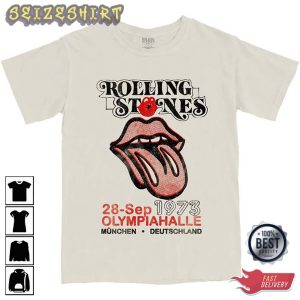 Rolling Stones Rock And Roll Tongue Logo Unisex T-shirt