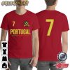 Portugal Soccer 7 Ronaldo FIFA World Cup Unisex Shirt