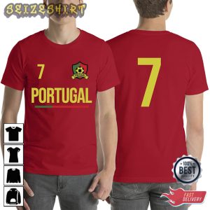 Portugal Soccer 7 Ronaldo FIFA World Cup Unisex Shirt