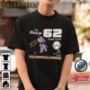 Aaron Judge Record Home Run Aaron Judge All Rise 62 T-Shirt
