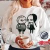Addams Family Pugsley Addams And Wednesday Addams Cute Chibi Sweatshirt