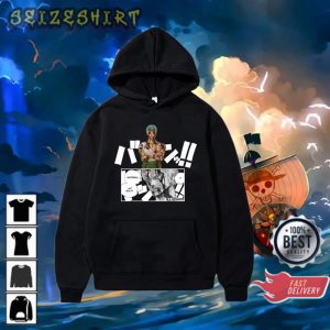 Anime Strawhat One Piece Zoro Anime Lover Gifts Unisex Hoodie