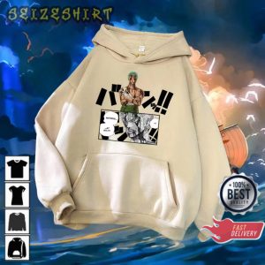 Anime Strawhat One Piece Zoro Anime Lover Gifts Unisex Hoodie