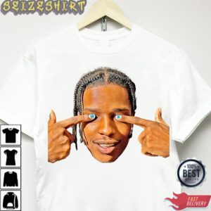 Asap Rocky T-shirt Vintage Rap Tee Kanye West Vlone Future Drake Rihanna Tour T-Shirt