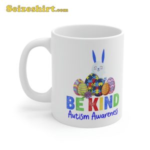 Autism Awareness Easter Bunny Eggs Funny Mug