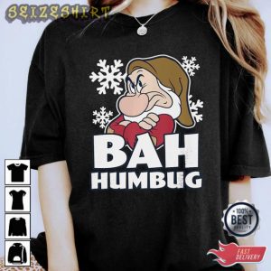 BAH Humbug Christmas Scrooge Shirt