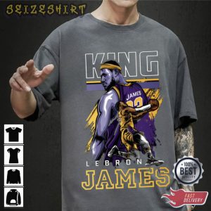 Basketball King LeBron James Gift for fans T-Shirt (1)