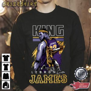 Basketball King LeBron James Gift for fans T-Shirt (3)