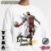 Basketball LeBron James Art Gift for fans T-Shirt