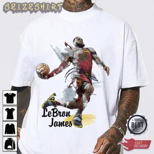 Basketball LeBron James Art Gift for fans T-Shirt (3)