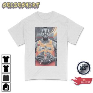 Basketball Lebron James Vintage Graphic T-Shirt