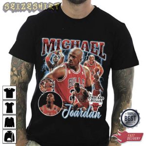 Basketball Michael Joardan Chicago Bulls Gift for fans T-Shirt (1)