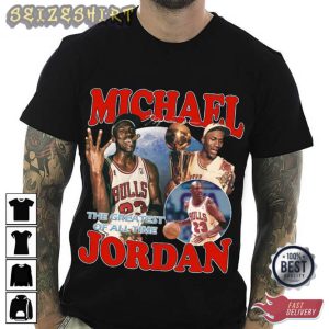 Basketball Michael Joardan The Greatest of All Time T-Shirt (1)