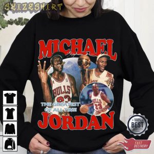Basketball Michael Joardan The Greatest of All Time T-Shirt (2)