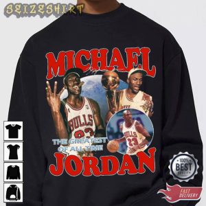 Basketball Michael Joardan The Greatest of All Time T-Shirt (3)