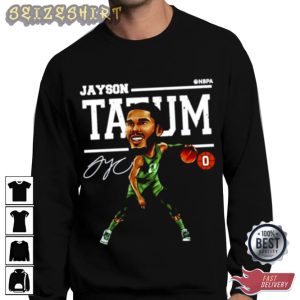 Basketball Player Jayson Tatum Signature Gift T-Shirt (2)