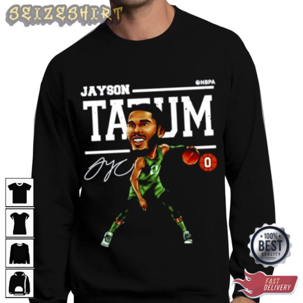 Basketball Player Jayson Tatum Signature Gift T-Shirt