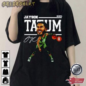 Basketball Player Jayson Tatum Signature Gift T-Shirt (3)
