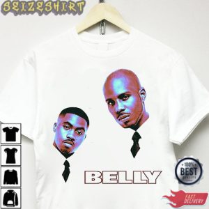 Belly Movie T-shirt Dmx Nas Wu Tang Clan Rap Tee