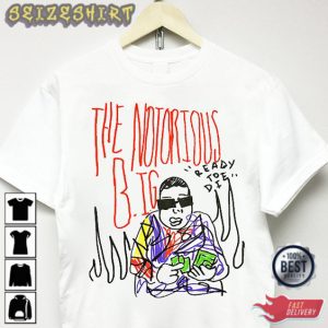 Biggie Smalls T-shirt Travis Scott Jordan Hip Hop