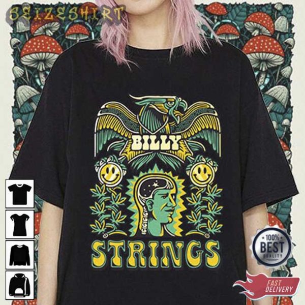 Billy Strings Vintage Shirt Billy Strings Music Tour 2023 T-Shirt