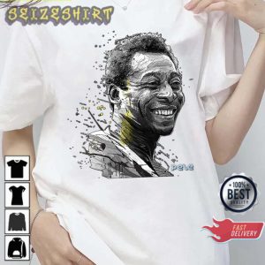 Black Art Brazil Pele Football Legend RIP Unisex Shirt