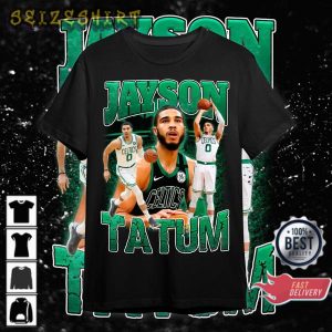 Boston Jayson Tatum Celtics Basketball Graphic T-Shirt