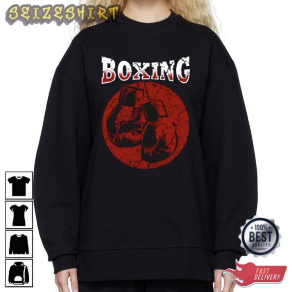 Boxing Gloves Boxing Shirt Hoodie Sweatshirt