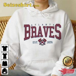 Braves Atlanta Est 1876 Tee Shirt