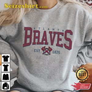 Braves Atlanta Est 1876 Tee Shirt