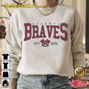 Braves Atlanta Est 1876 Tee Shirt