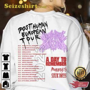Bring Me The Horizon Post Human European Tour Shirt