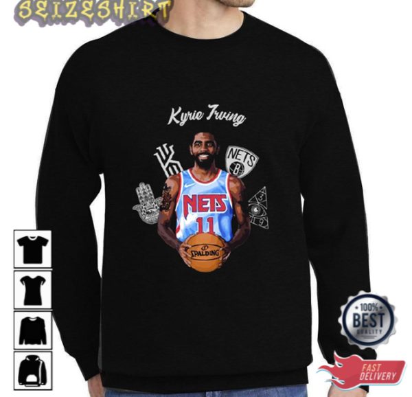 Brooklyn Nets Kyrie Irving Shirt Basketball T-Shirt