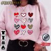 Buffalo Plaid Valentine Leopard Hearts Valentine Gift Sweatshirt