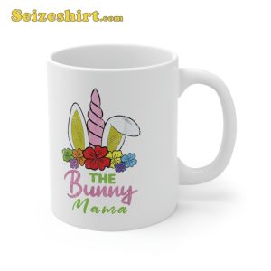 Bunny Rabbit Mama Easter Cute Unicorn Family Matching Mug