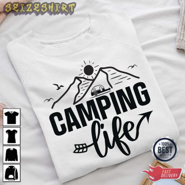 Camp Life Svg Camping Svg Happy Camping Camping Shirt