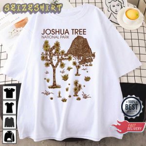 Camping Lover Gift Joshua Tree National Park T-Shirt