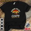 Camping T-shirt Camping Partners Husband Wife Tent Life Sweatshirt