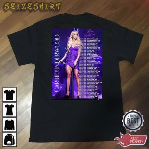 Carrie Underwood The Denim Rhinestones Tour 2022 2023 Unisex T-Shirt (2)